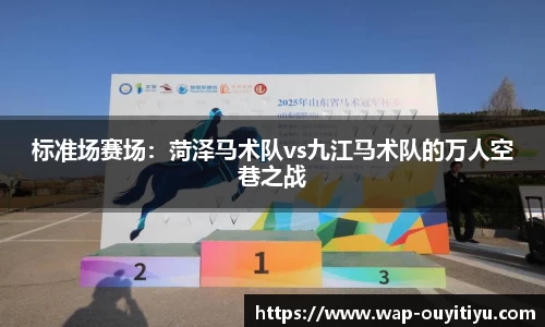 标准场赛场：菏泽马术队vs九江马术队的万人空巷之战